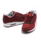 Nike air max 87 red бордовые (красные) 2